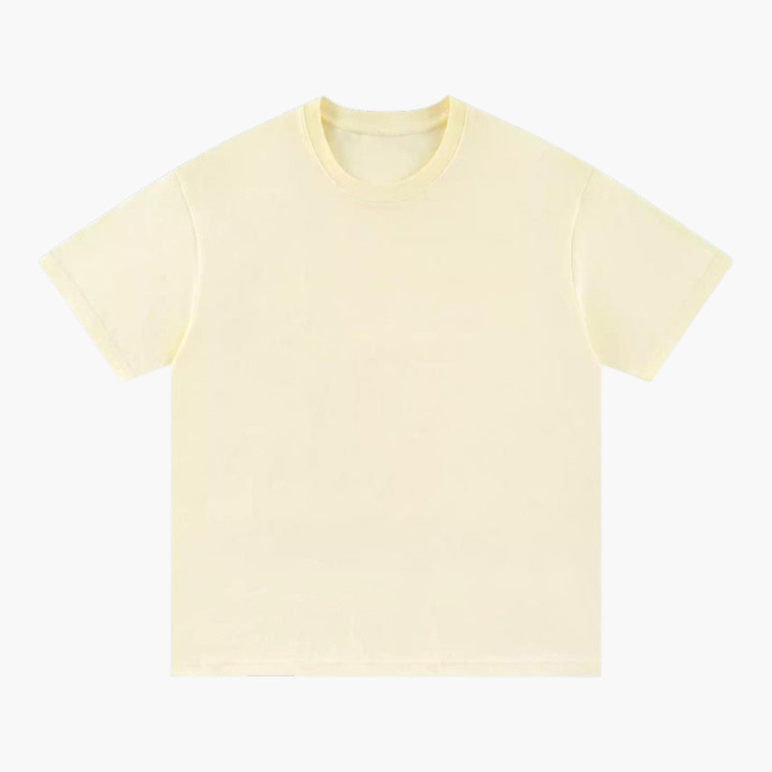 T shirt homme à col rond et coupe oversize