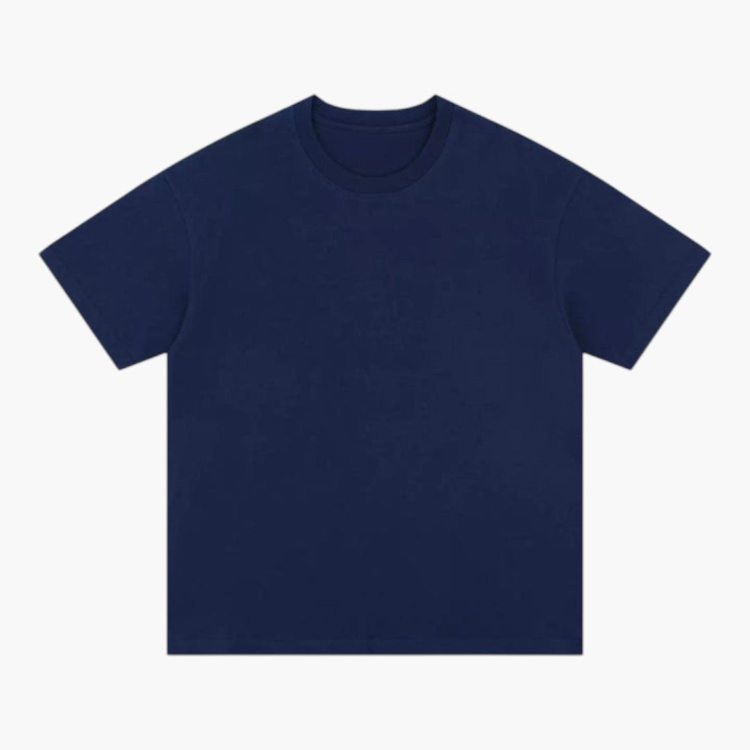 T shirt homme à col rond et coupe oversize