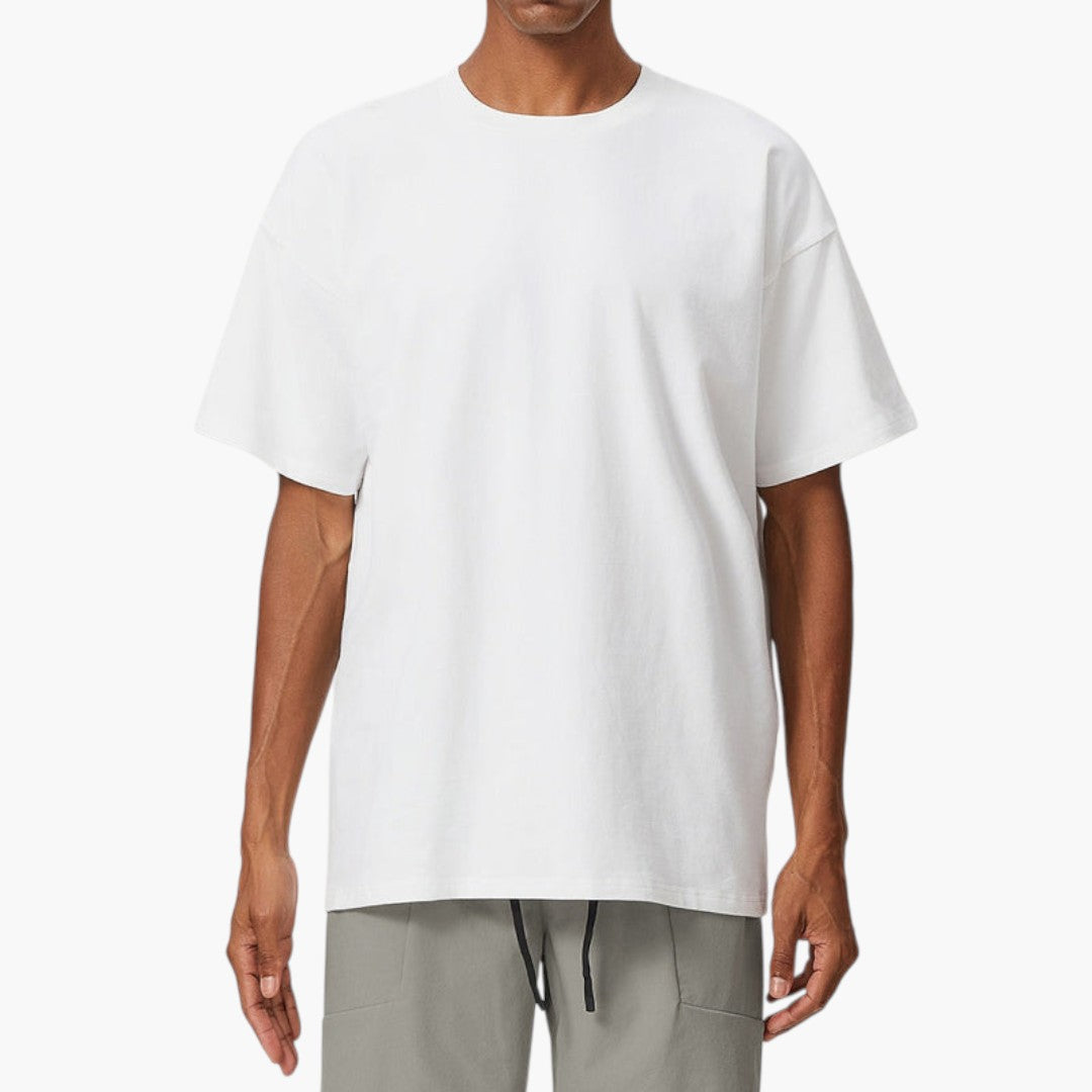 T shirt homme col rond àvec manches courtes