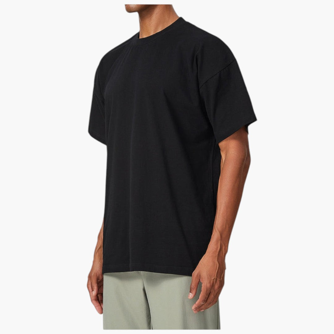 T shirt homme col rond àvec manches courtes