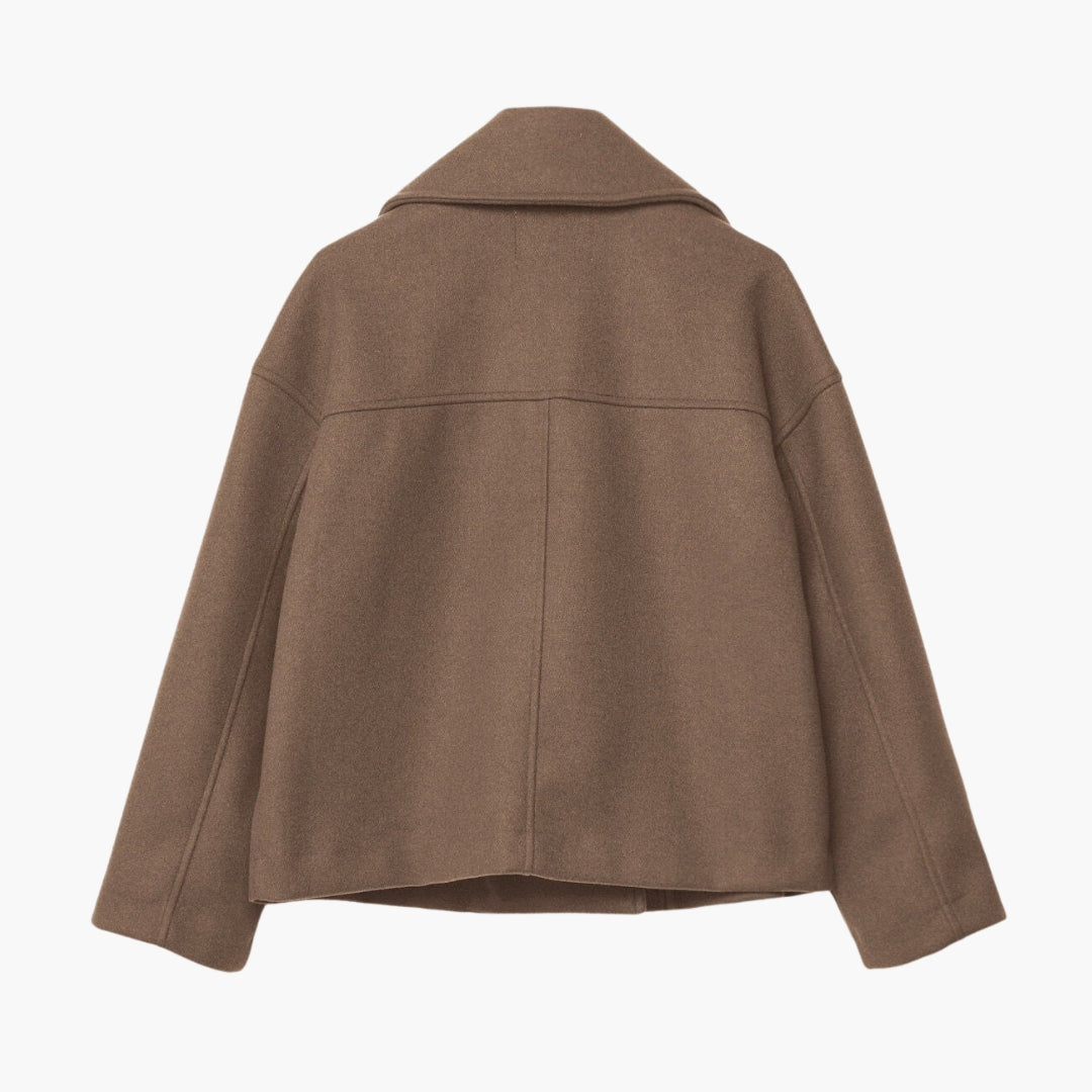 Women's Short Jacket with Cross Closure