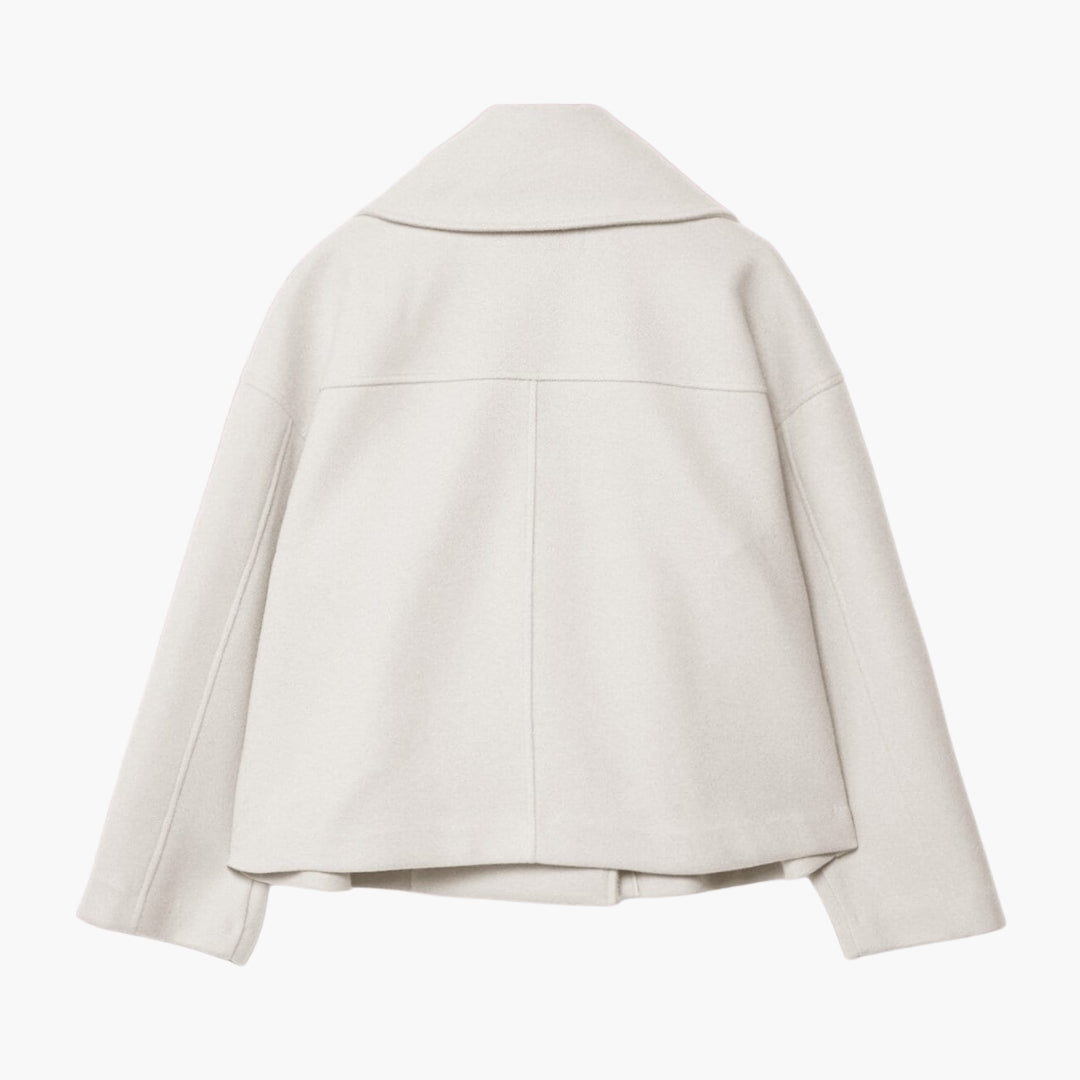 Women's Short Jacket with Cross Closure