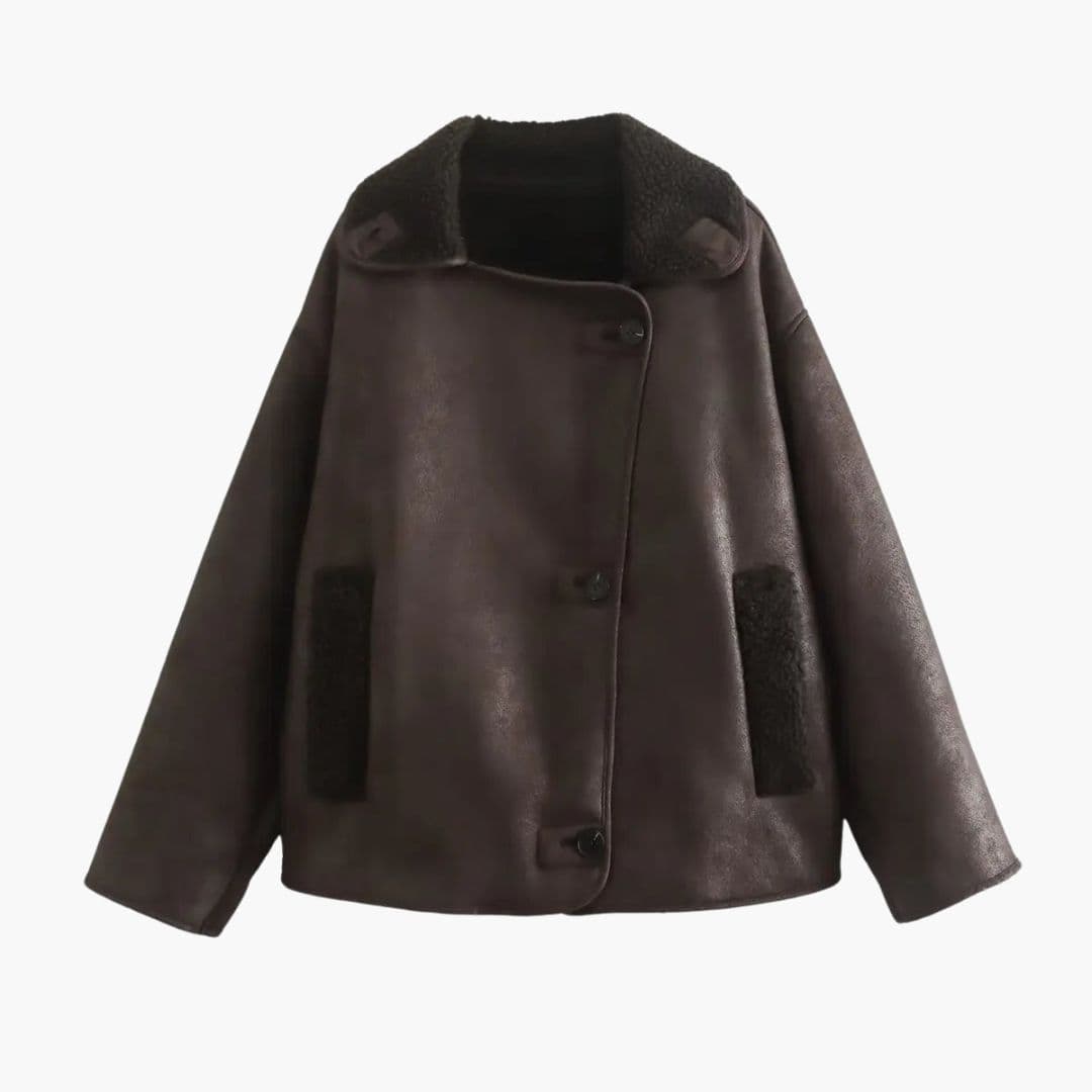 Veste Femme avec Col à Revers