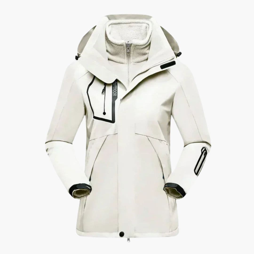 Veste de ski femme avec capuche