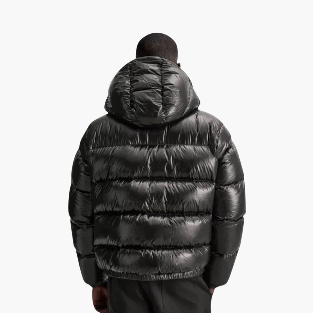 Veste matelassée homme avec capuche et doublure matelassée