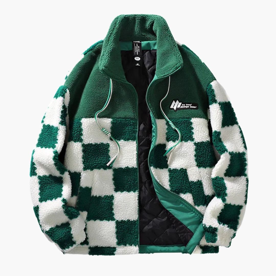 Veste polaire homme avec fermeture éclair