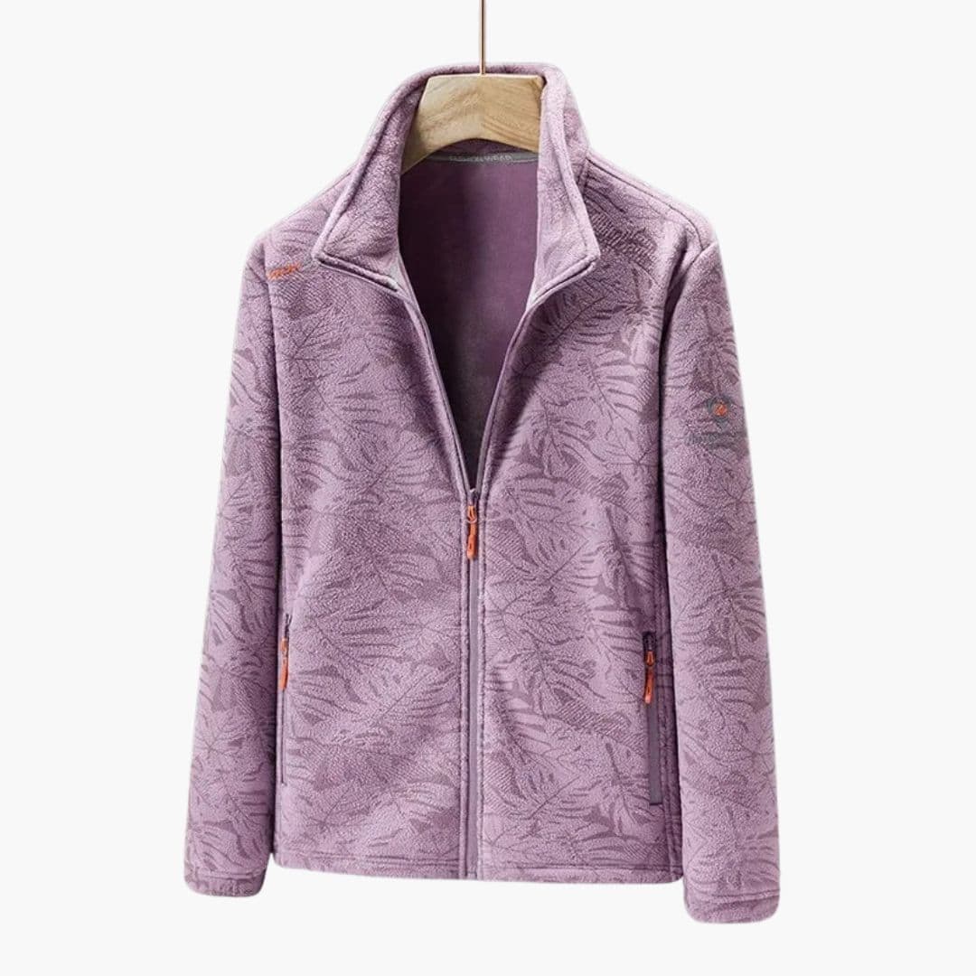 Unisex fleecevest med lynlås