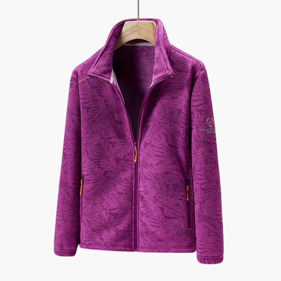 Unisex fleecevest med lynlås