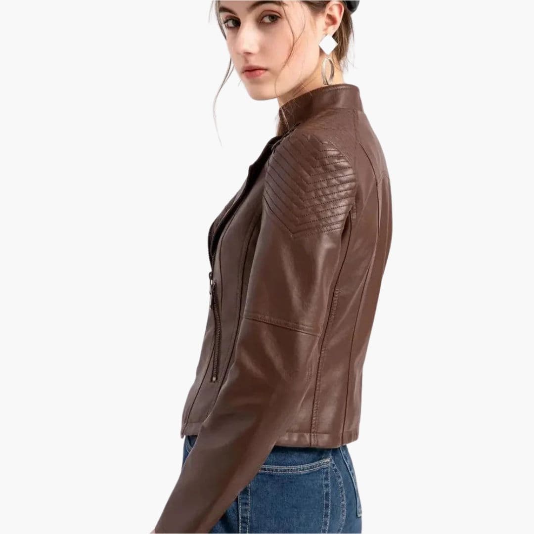 Giacca donna con spalle imbottite
