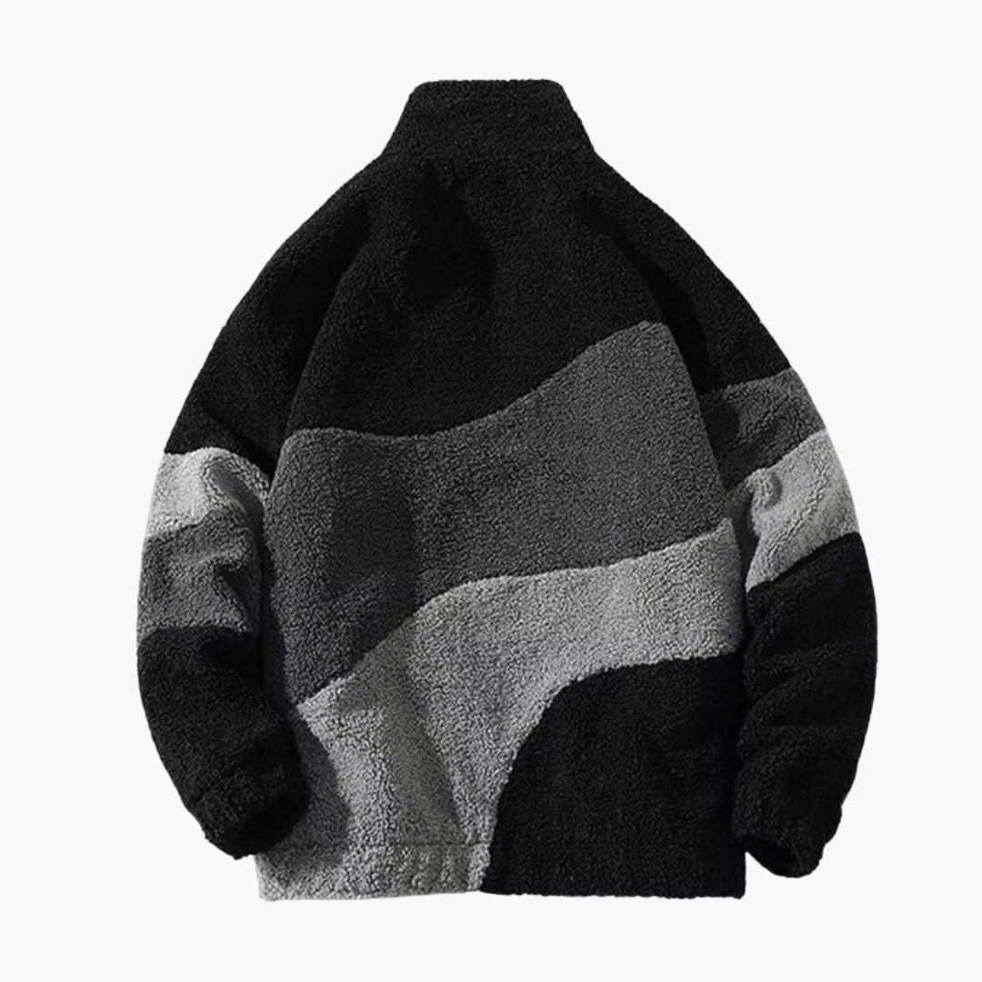 Giacca vintage uomo con chiusura lampo