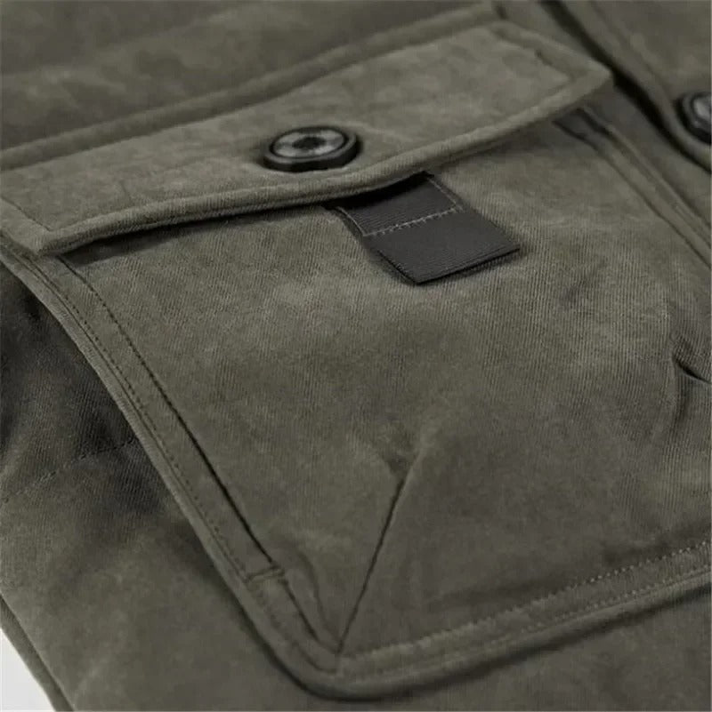 Arctique | Parka d'Hiver pour Hommes avec Col en Fourrure