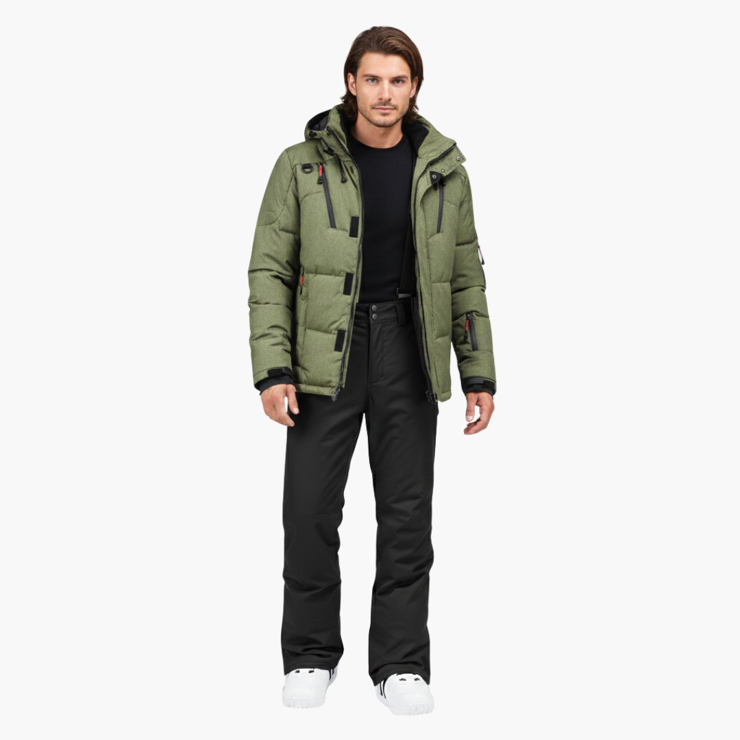 Ensemble ski homme avec veste et pantalon assortis