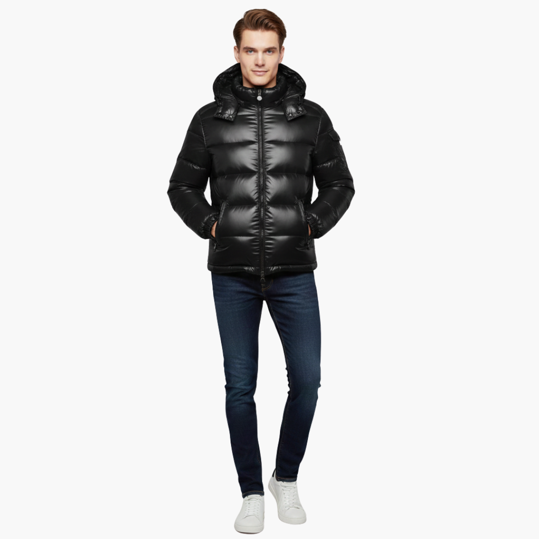Veste matelassée homme avec poches zippées