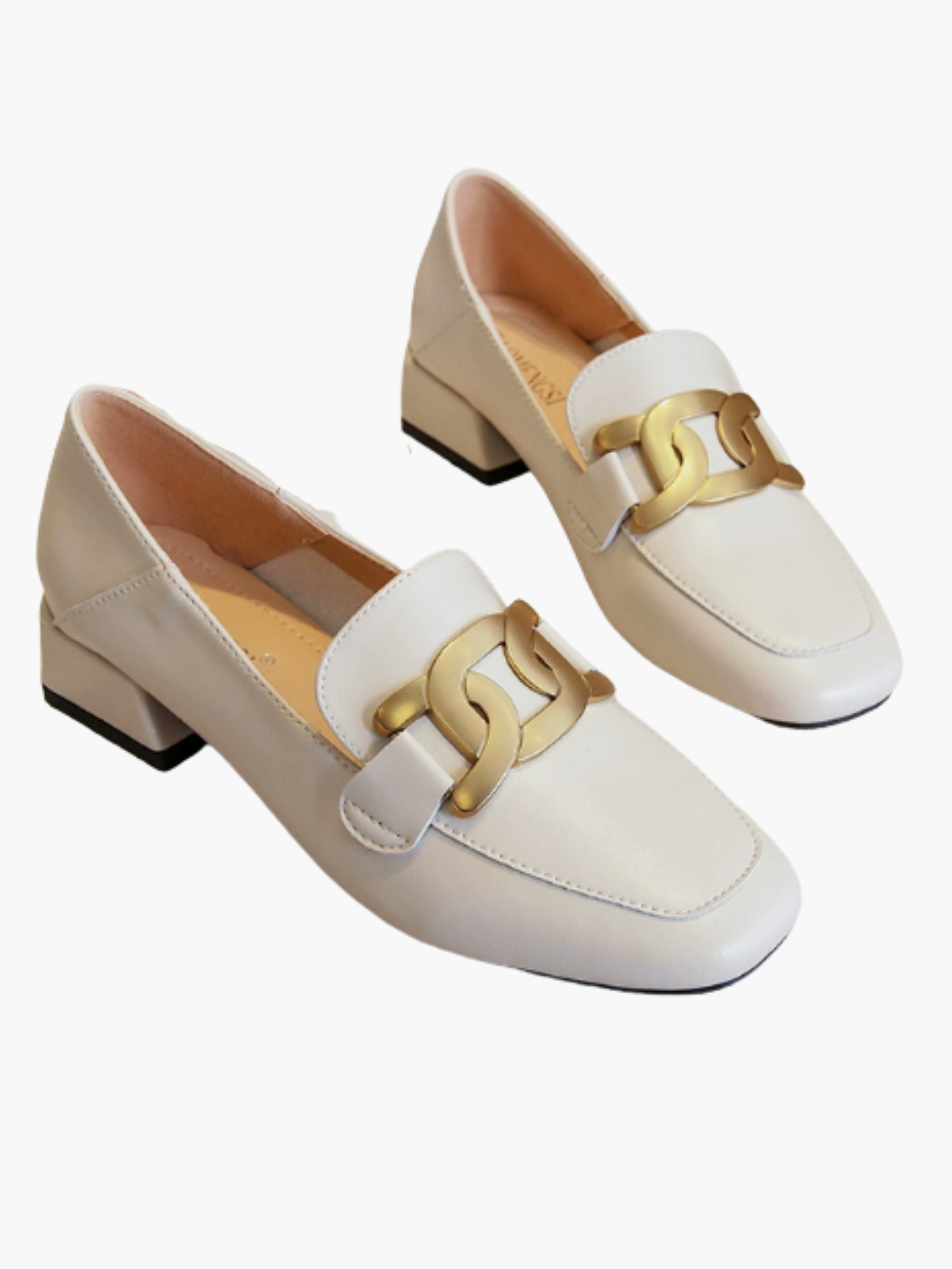 Damen-Orthopädische Loafers mit Blockabsatz für ganztägigen Komfort