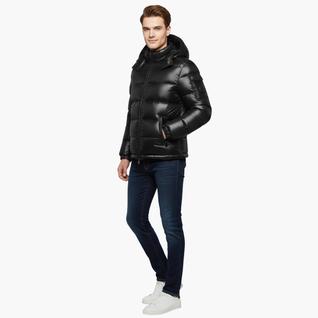 Veste matelassée homme avec poches zippées