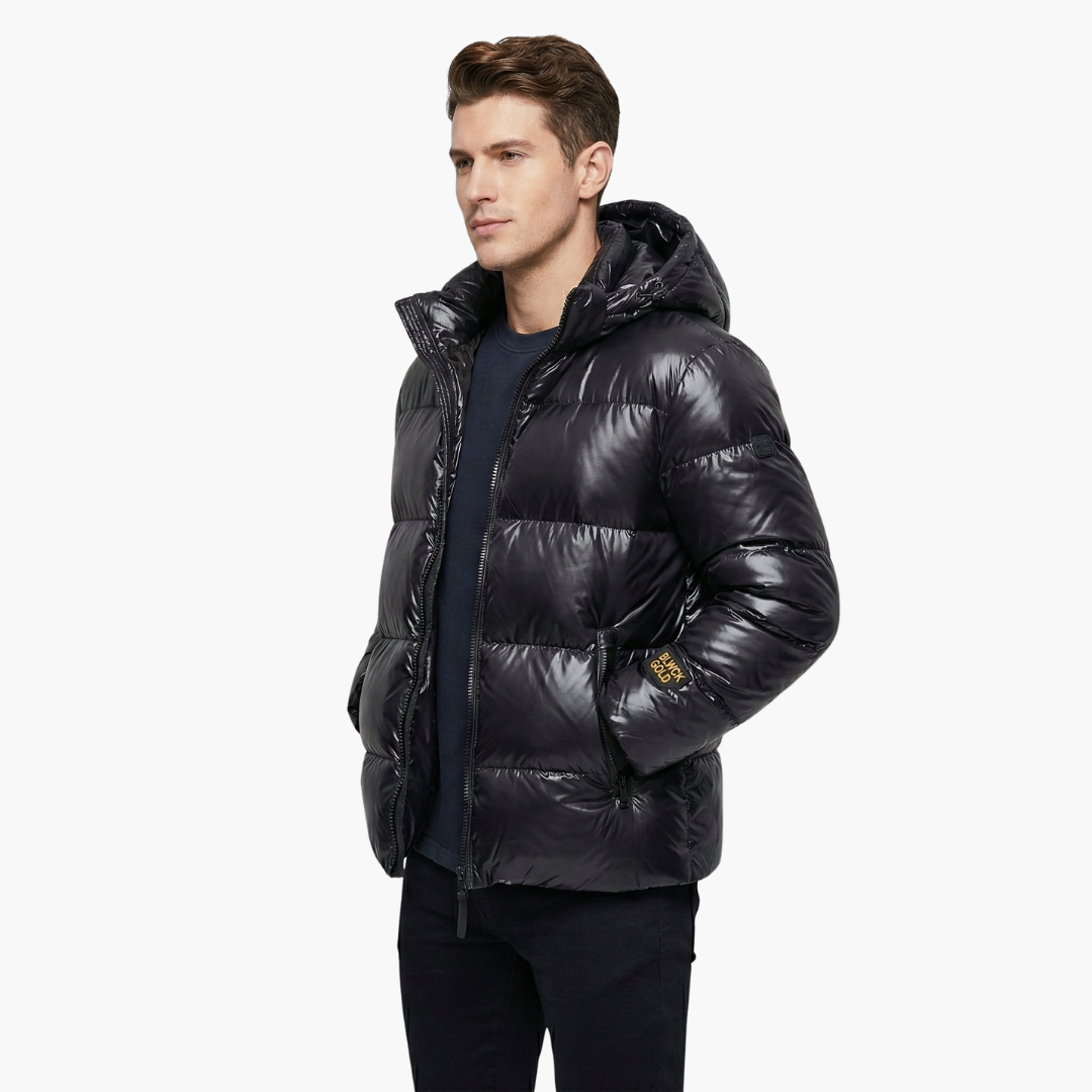 Doudoune homme avec fermeture zippée