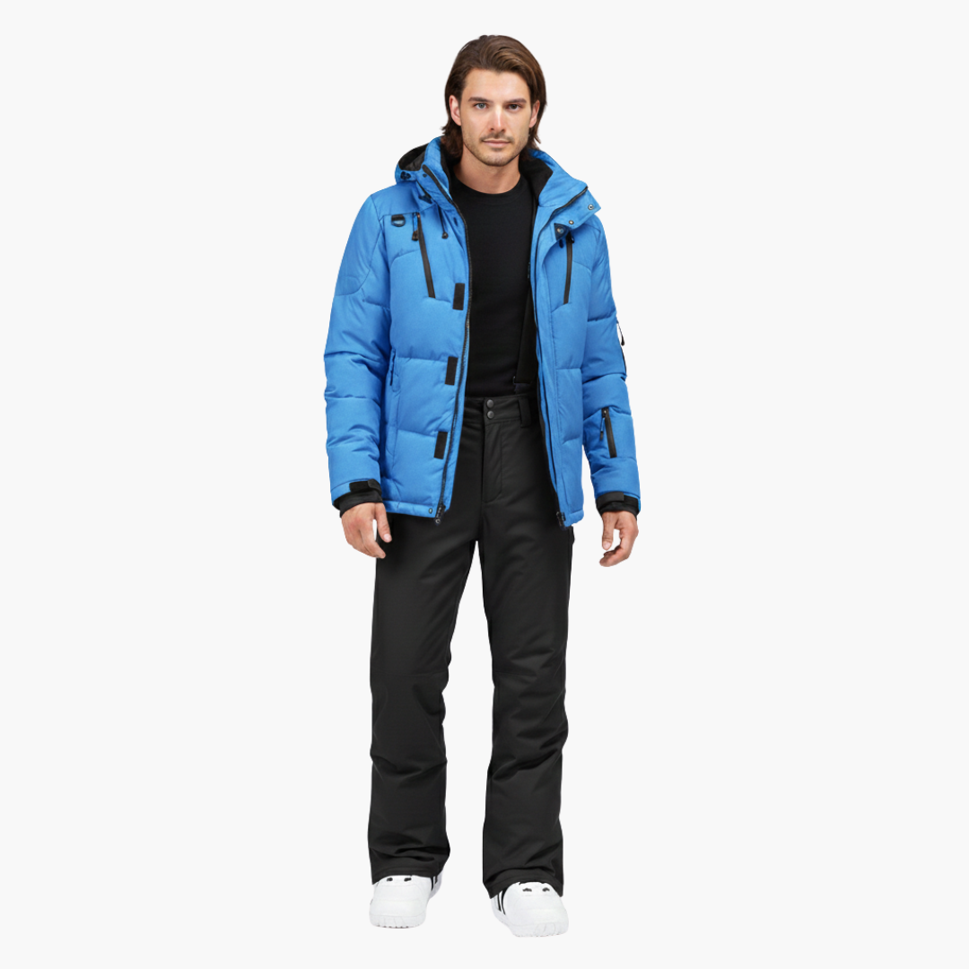 Ensemble ski homme avec veste et pantalon assortis