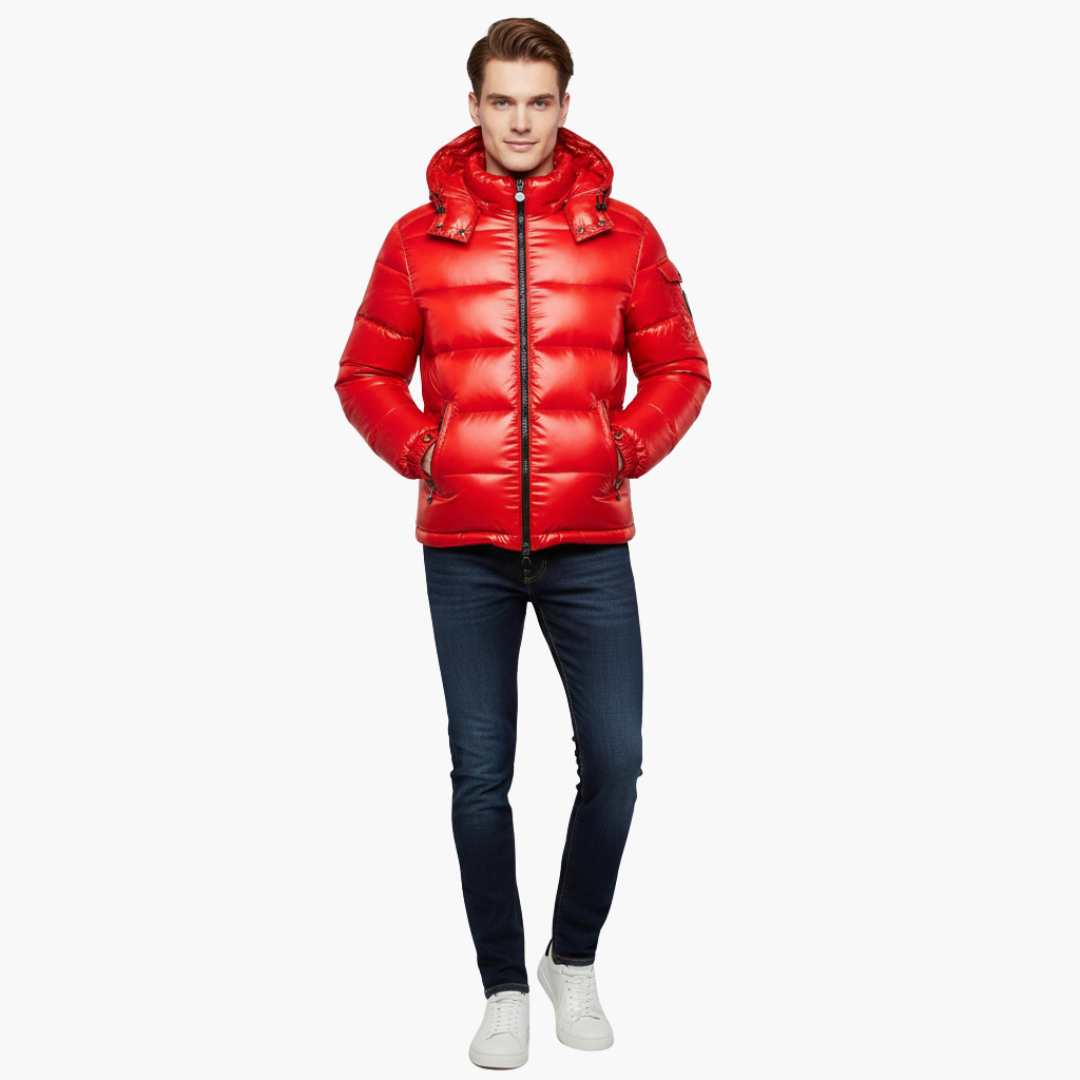 Veste matelassée homme avec poches zippées