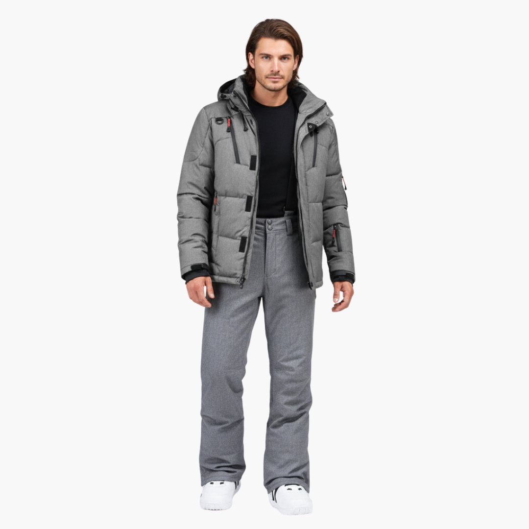 Ensemble ski homme avec veste et pantalon assortis
