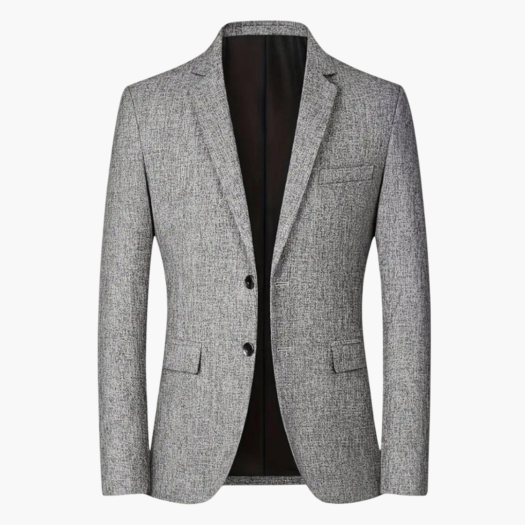 Blazer homme avec revers cranté