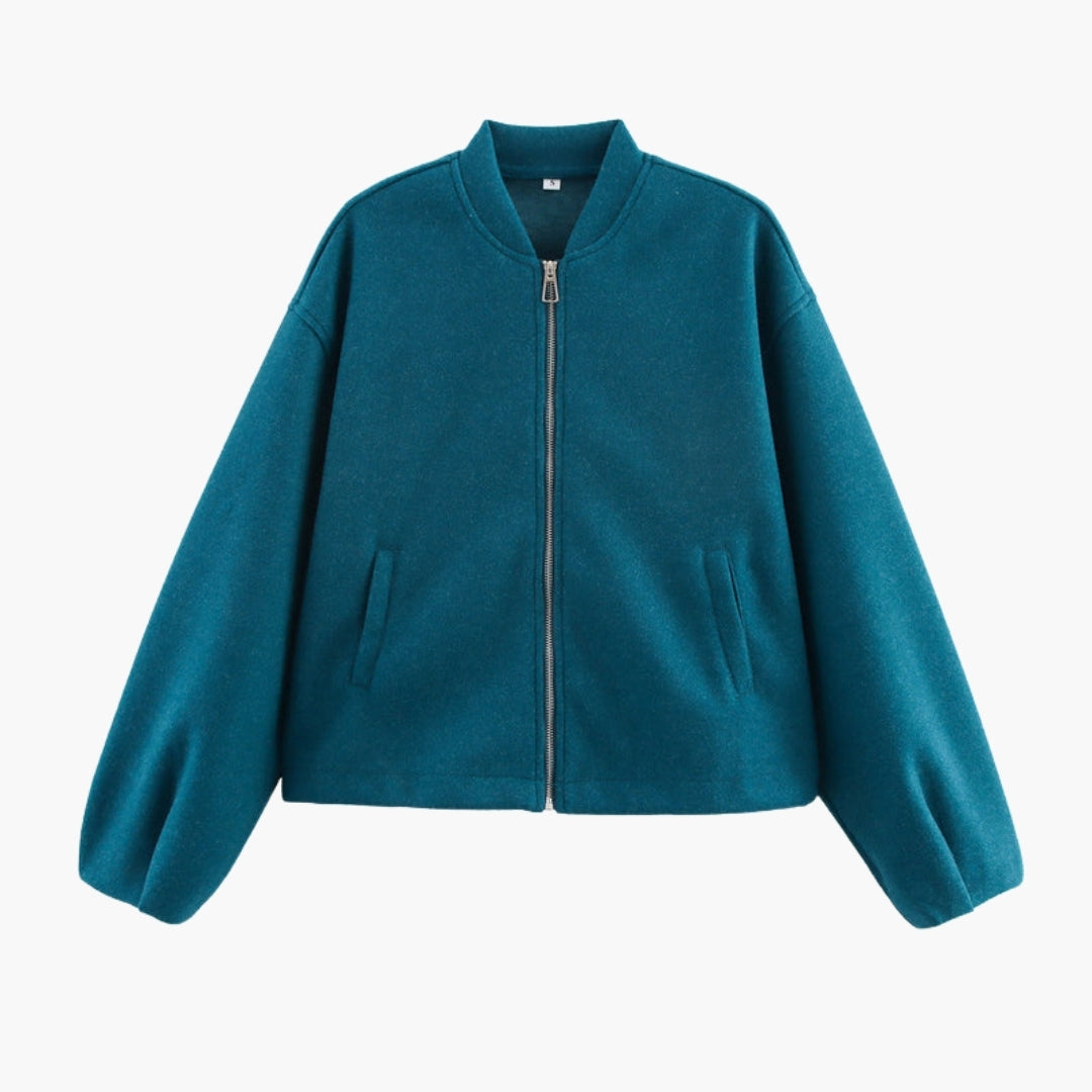 Blouson Bomber Femme avec Coupe Moderne