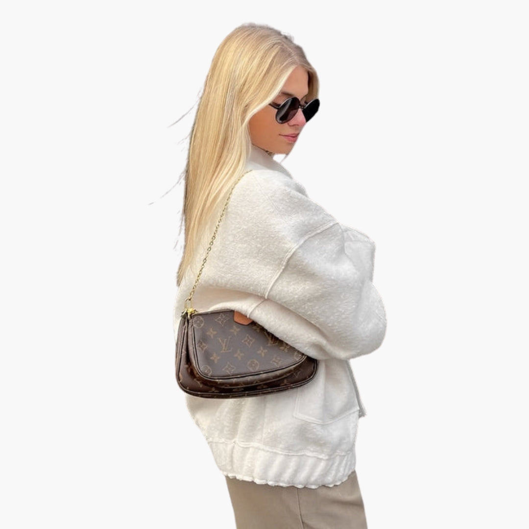 Blouson bomber donna ampio con bottoni a pressione