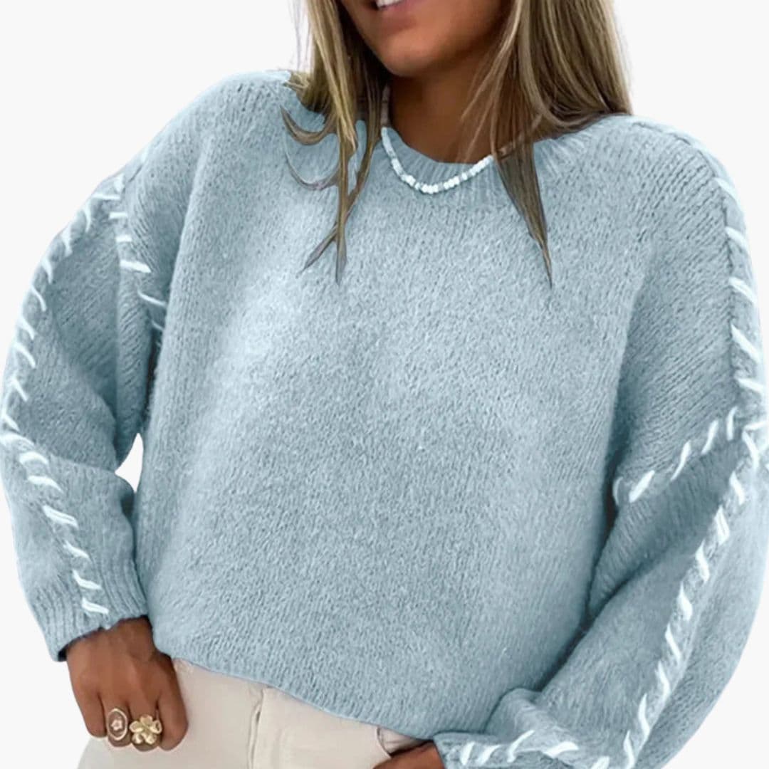 Cardigan Femme Col Rond avec manches longues