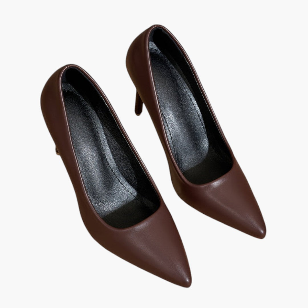 Chaussures Confortable Femme a Talon Stiletto et Bout Pointu