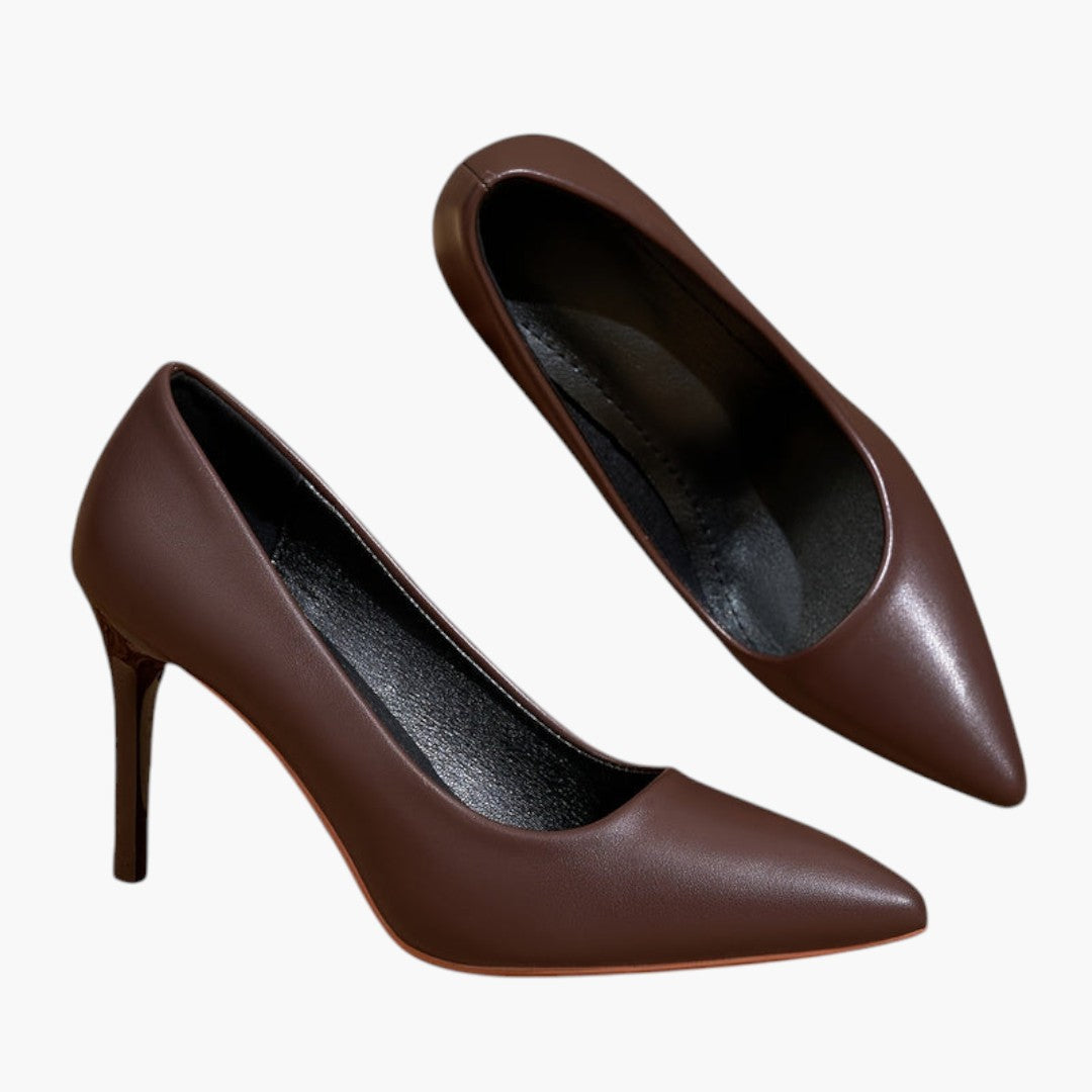 Chaussures Confortable Femme a Talon Stiletto et Bout Pointu