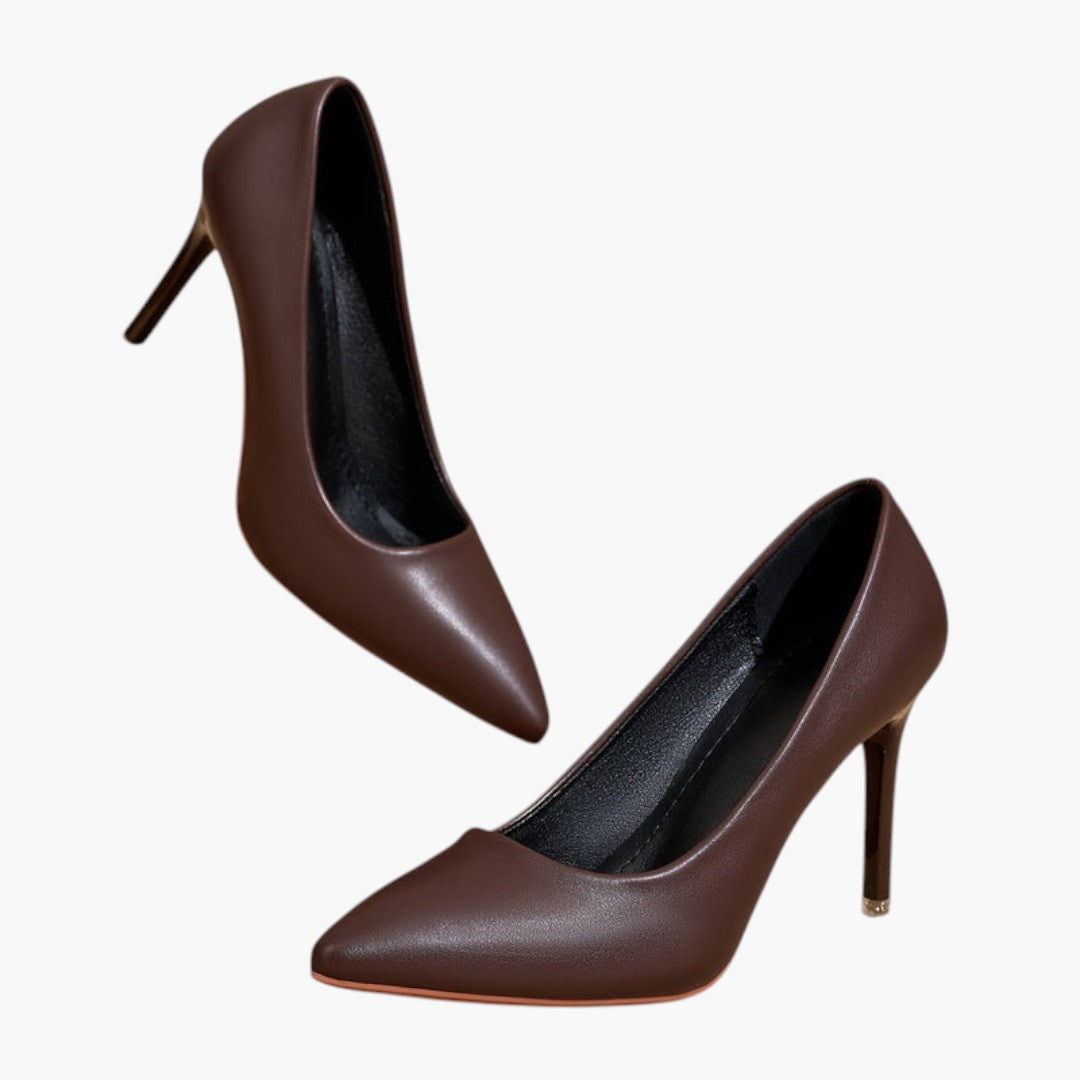 Chaussures Confortable Femme a Talon Stiletto et Bout Pointu