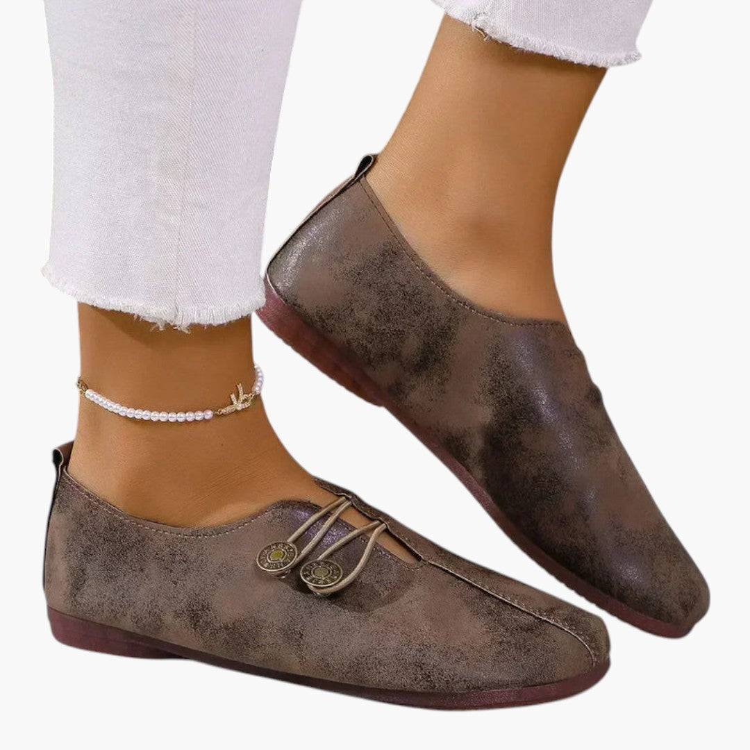 Chaussures Femme a Fermeture Élastique et Semelle Antidérapante