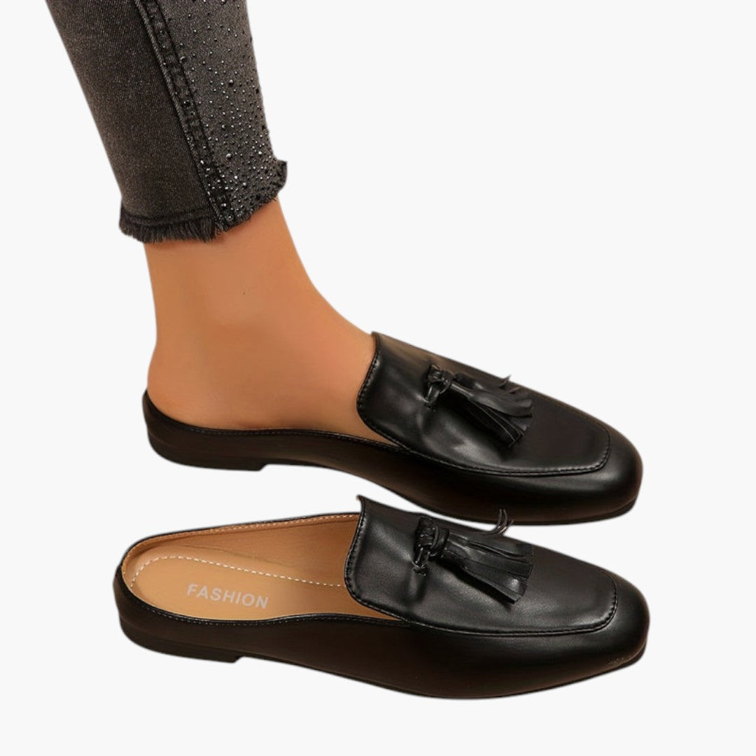 Chaussures Femme avec Design Penny Loafer et Fermeture Slip On