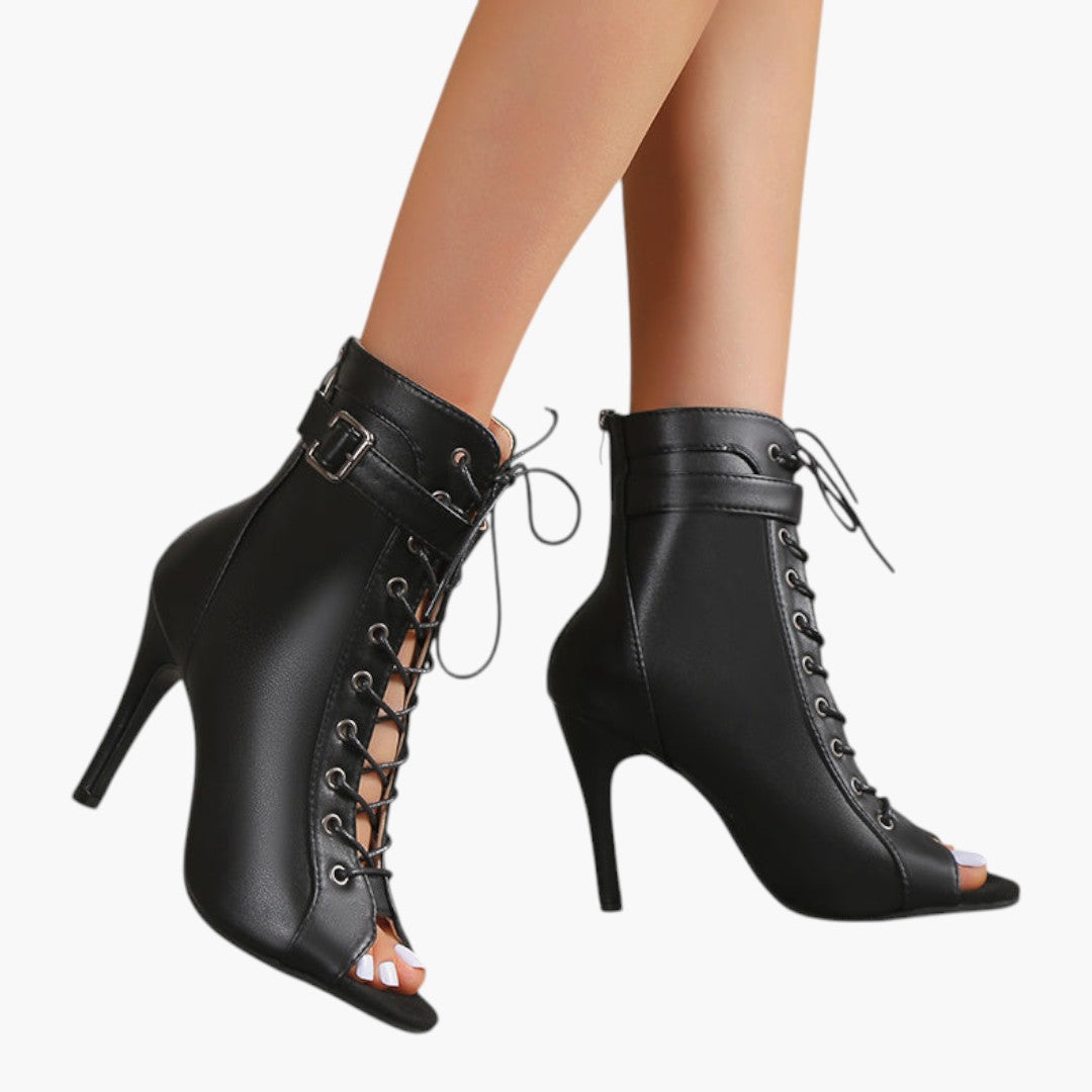 Chaussures Femme avec Talon Aiguille et Bride Cheville