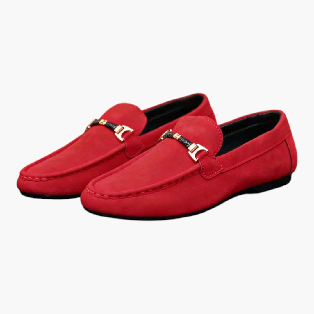 Chaussures Homme Slip On a Bout Pointu et Semelle Caoutchouc