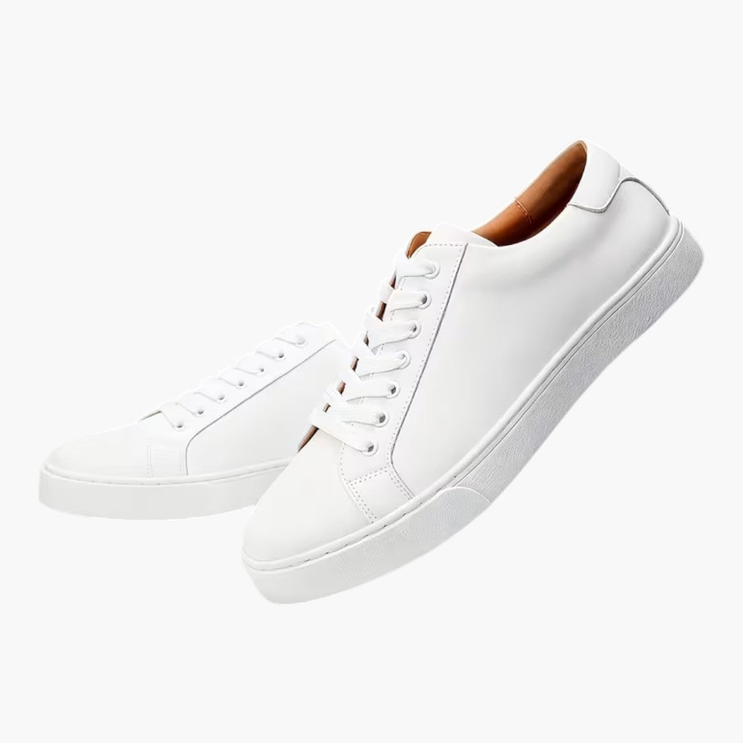 Chaussures Homme Sneakers avec Laçage et Bout Rond