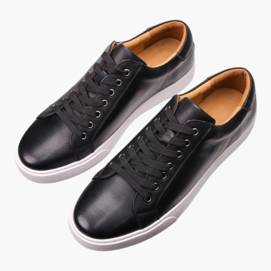 Chaussures Homme Sneakers avec Laçage et Semelle Caoutchouc