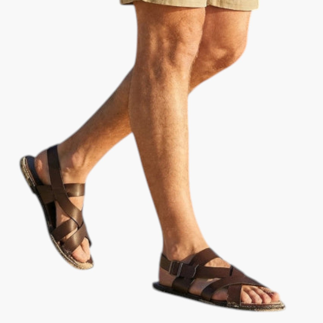 Chaussures Homme a Tige Respirante et Semelle en Caoutchouc