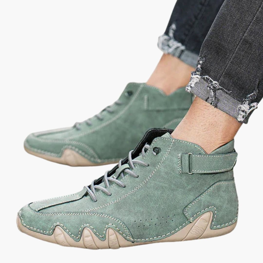Chaussures Homme à Lacets avec Semelle Motif Caoutchouc