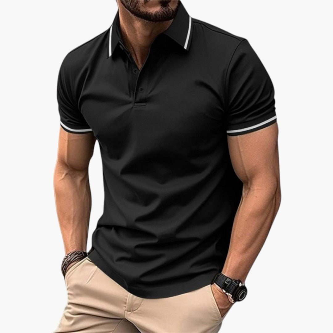 Chemise Polo Homme avec Col et Patte Boutonnée