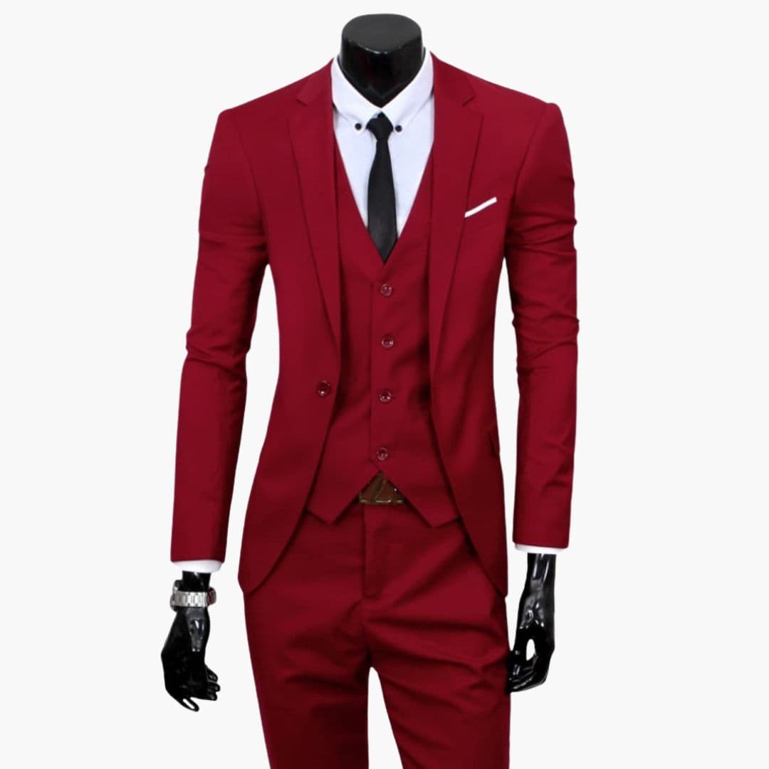 Costume Homme avec Veste Gilet et Pantalon