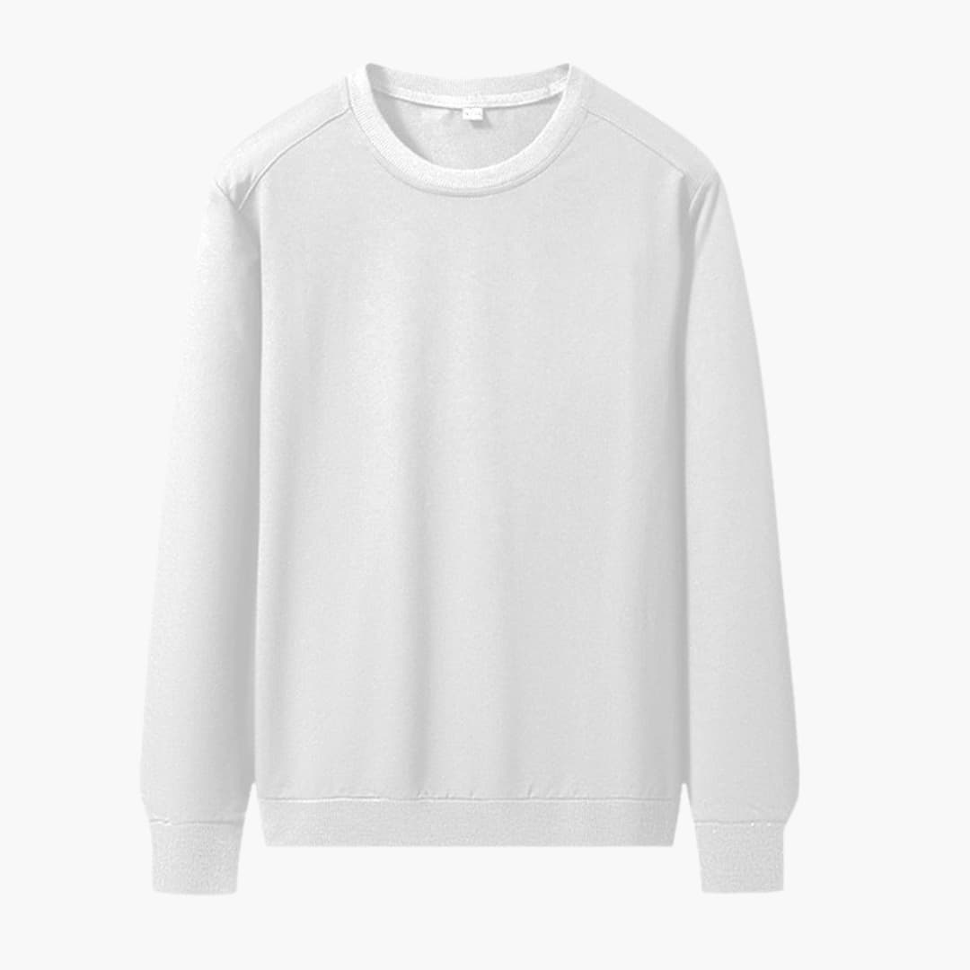 Sweatshirt desportivo para mulher com gola redonda