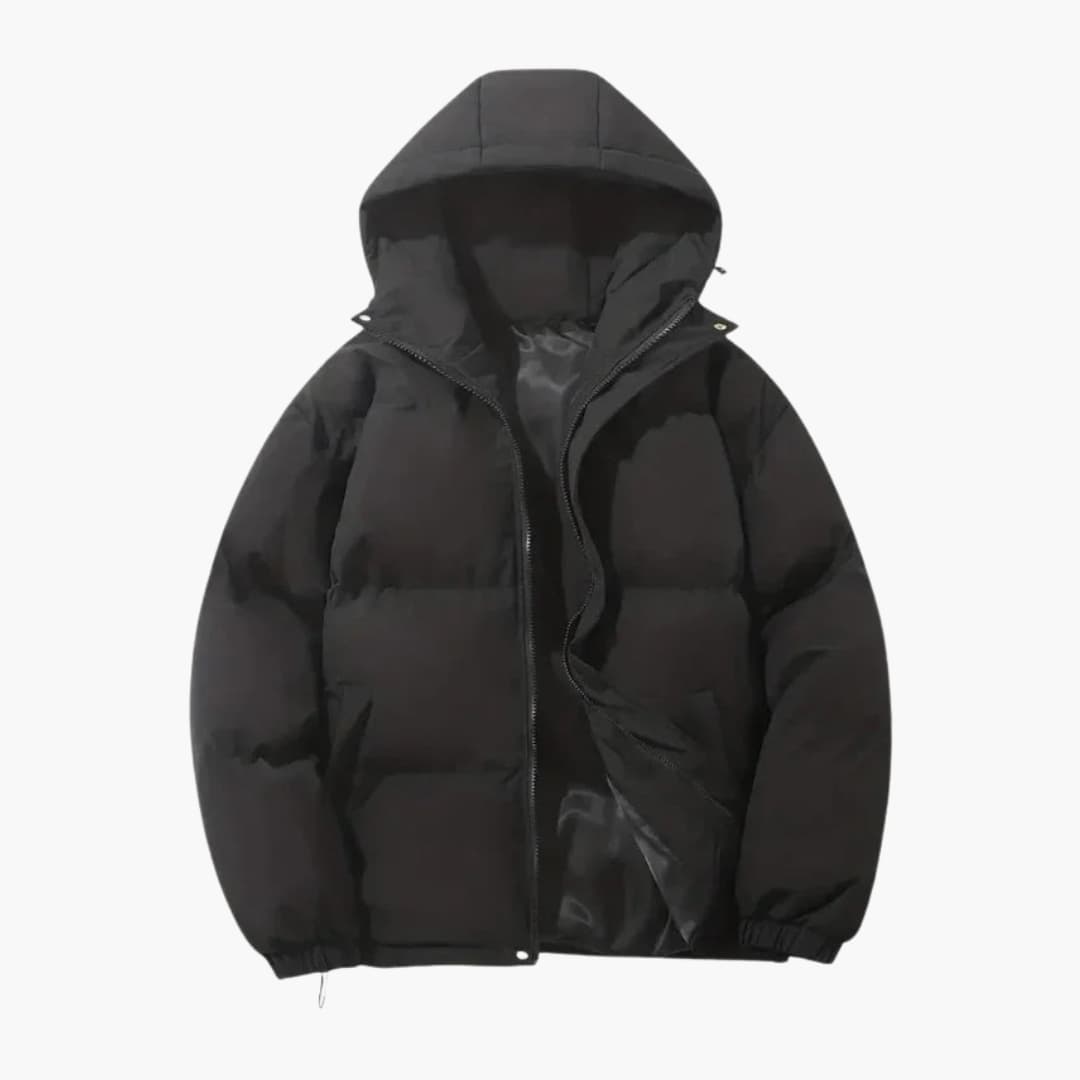 Veste matelassée femme avec capuche et fermeture zippée