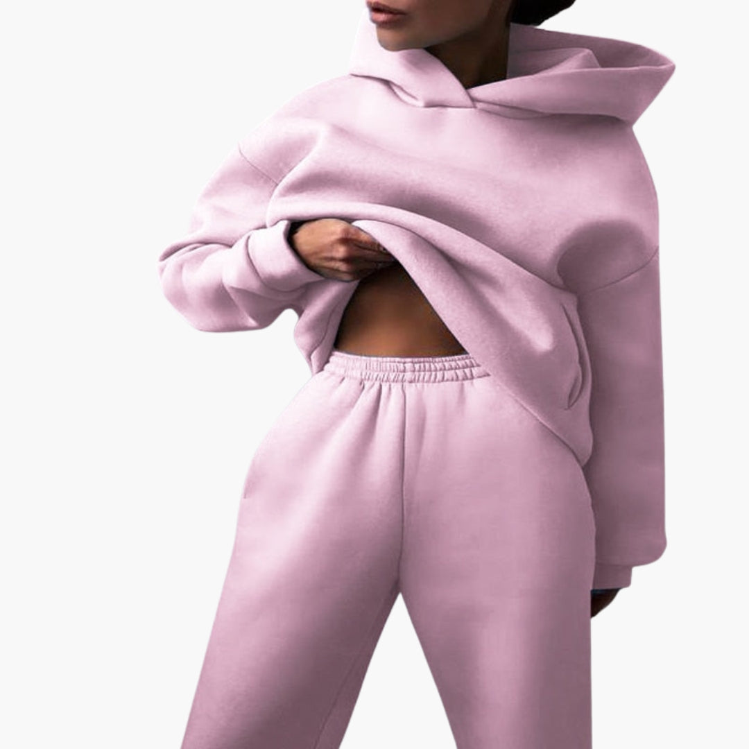 Ensemble Jogging Femme avec Haut à Capuche