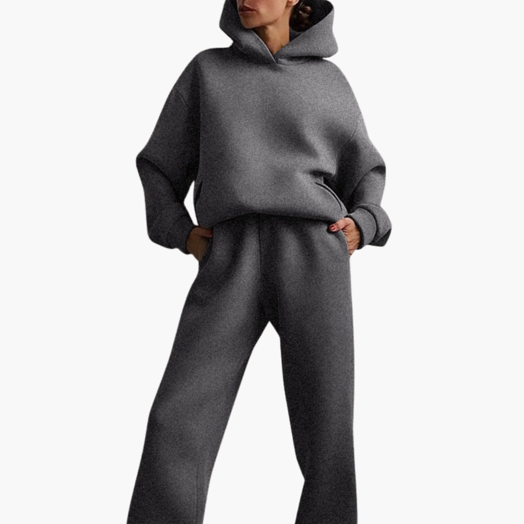 Ensemble Jogging Femme avec Haut à Capuche
