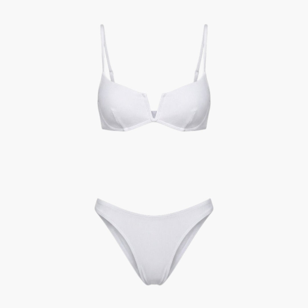 Bikini sæt til kvinder med push-up top og brasiliansk stil