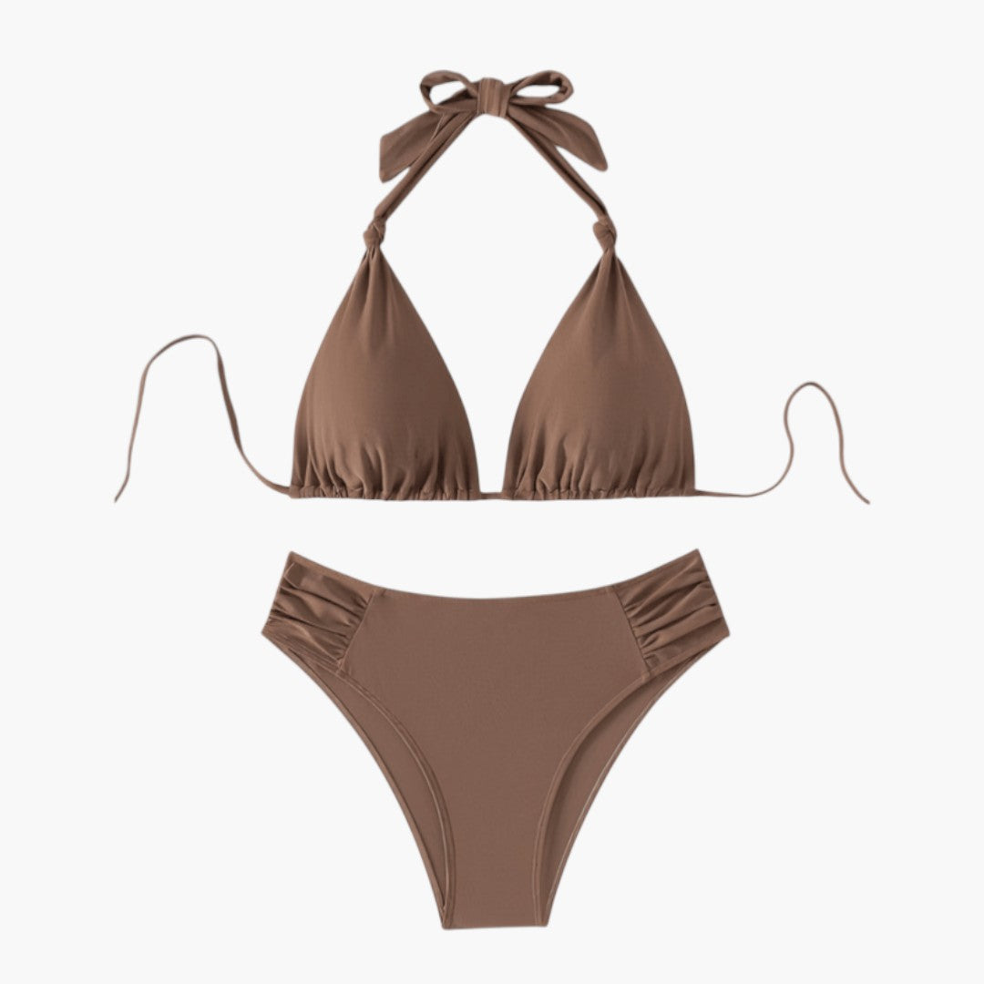 Bikini sæt til kvinder med trekantet overdel