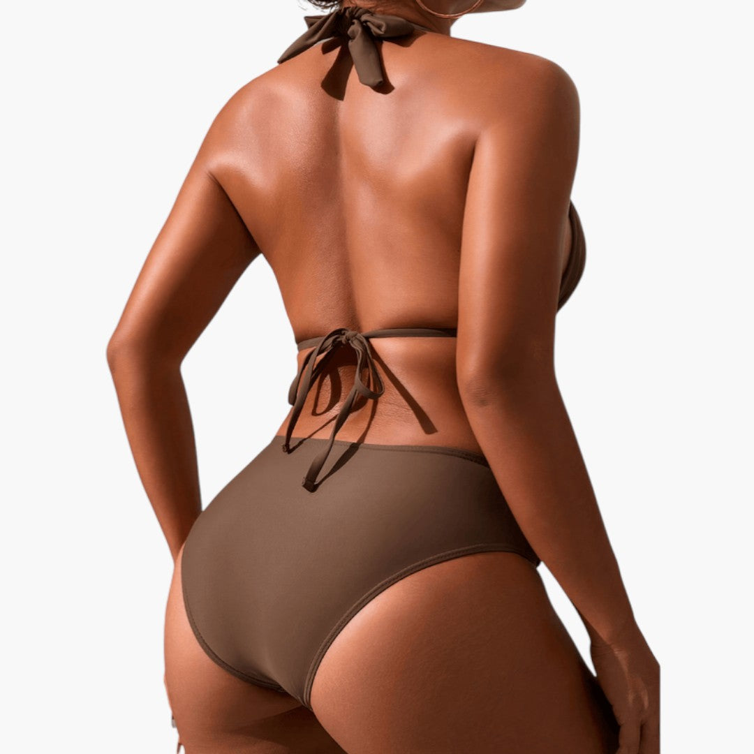 Bikini sæt til kvinder med trekantet overdel