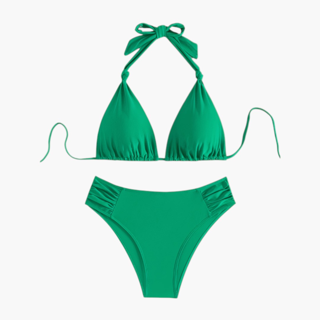 Bikini sæt til kvinder med trekantet overdel