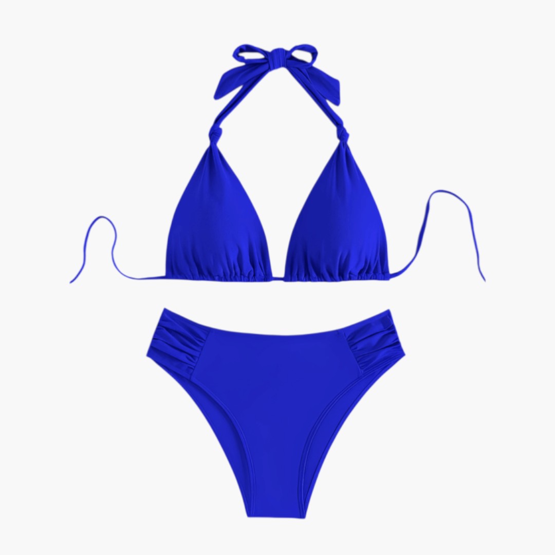 Bikini sæt til kvinder med trekantet overdel