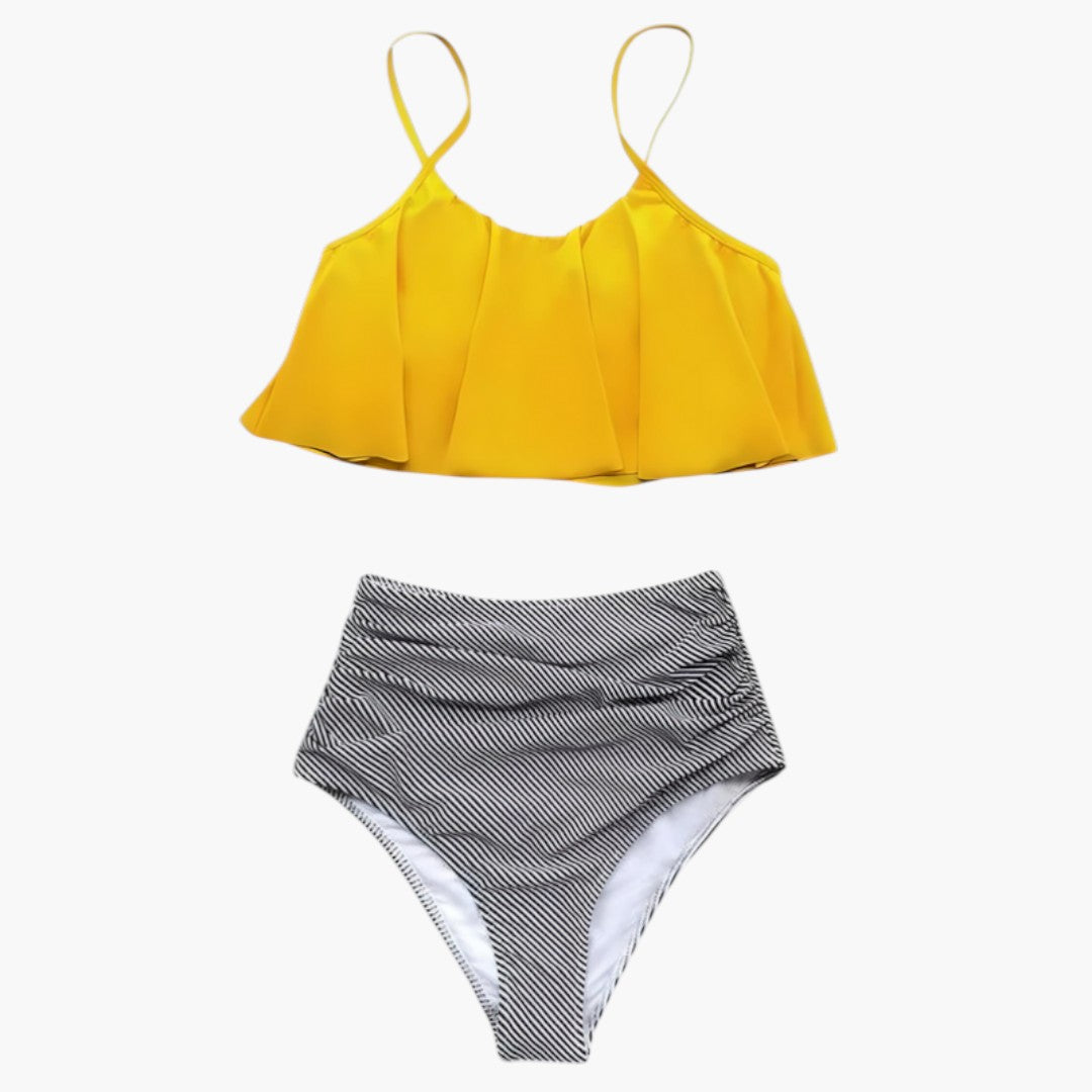 Completo bikini donna con top a balze